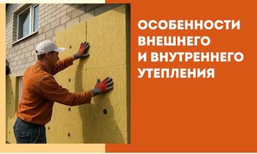 Какие особенности внешнего и внутреннего утепления в Усть-Лабинске