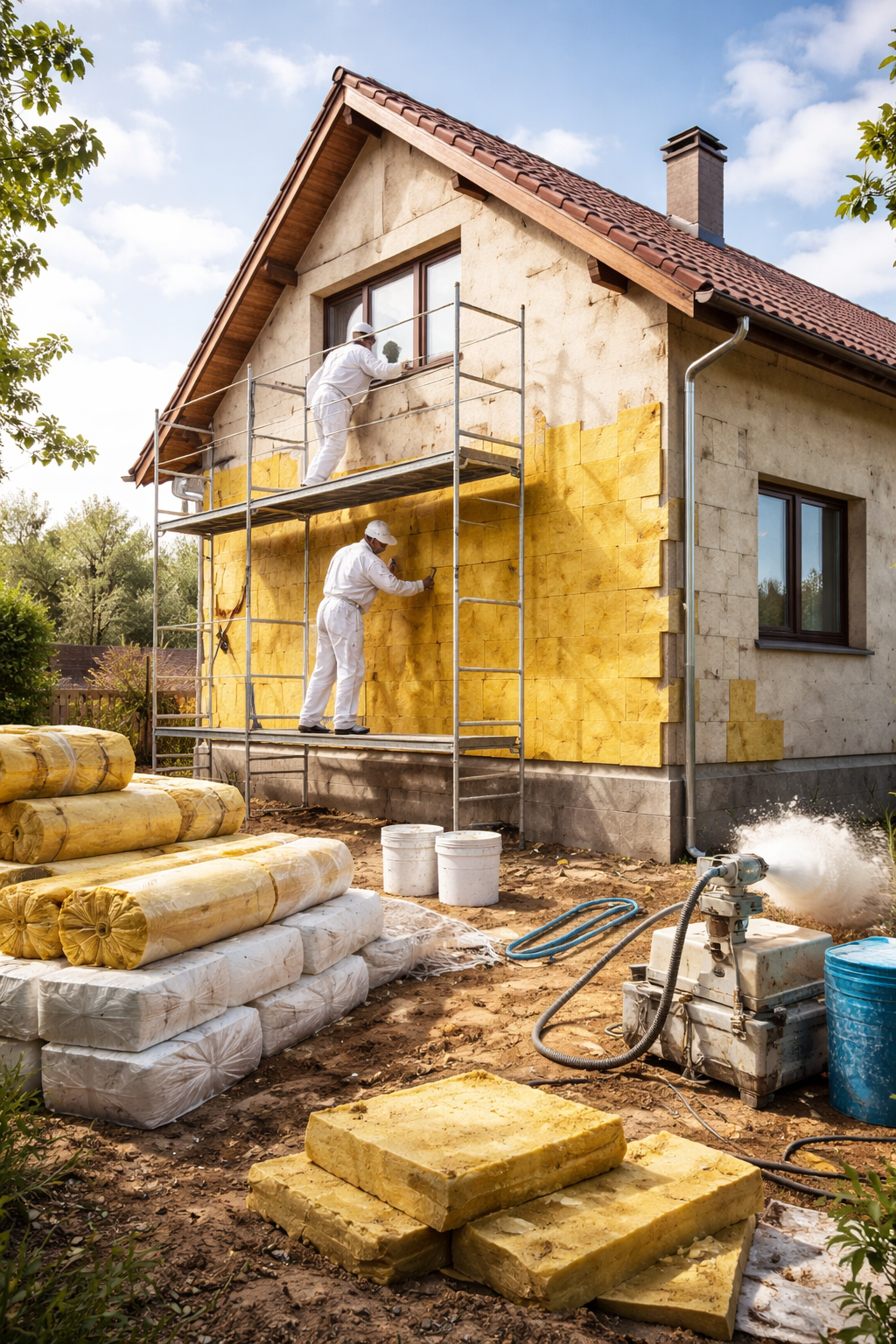 Профессиональное утепление домов в Усть-Лабинске — тепло, надежность, экономия